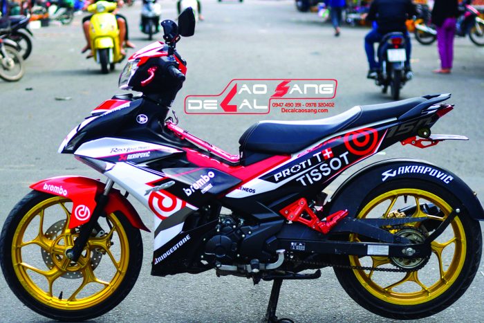 Tem Xe Exciter 150 Đẹp Nhất Phiên Bản Samurai  Chợ Moto  Mua bán rao vặt  xe moto pkl xe côn tay moto phân khối lớn moto pkl ô tô xe hơi